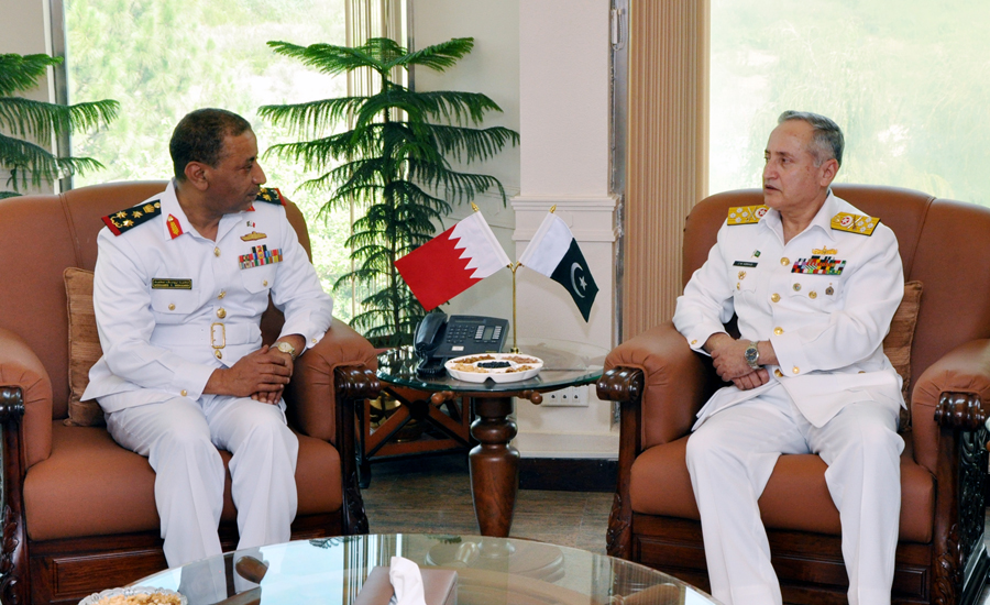Commander Bahrain Naval Force lauds Pak Navy’s role in peace, stability