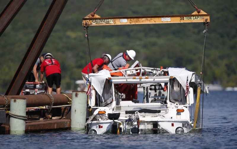 Coast Guard salvages Missouri boat after deadly sinking