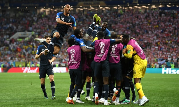 France overpower Croatia 4-2 to win World Cup