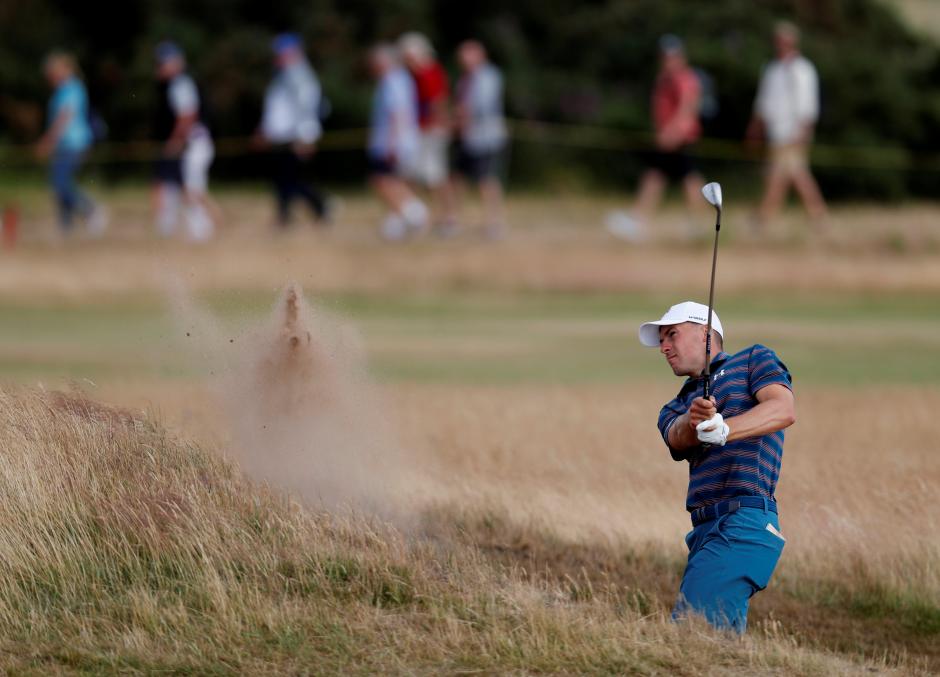 Golf: Spieth says game is back, despite Open blowout