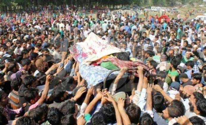 Indian troops martyr one more youth in Jammu Kashmir