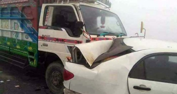 Nine dead, 20 injured in Nawabshah road accident