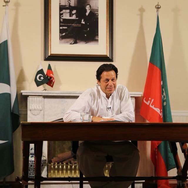 Imran Khan desires to take oath in public place