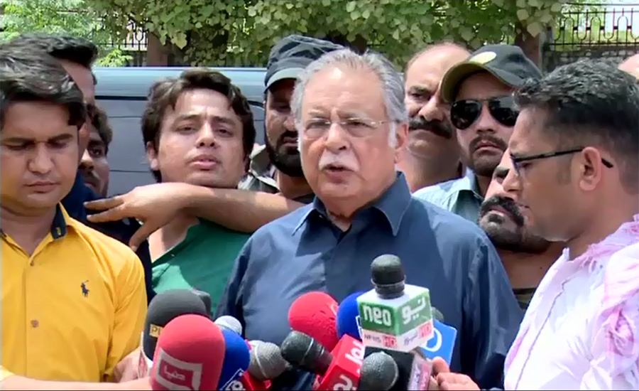 Ongoing electoral process is a selection, not an election: Pervaiz Rasheed