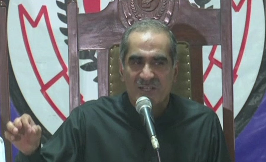 NA-131 divided into parts for Imran Khan's victory, alleges Saad Rafique