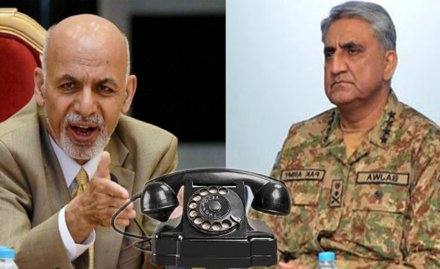 Afghan president phones COAS, expresses grief over loss of lives in terrorism