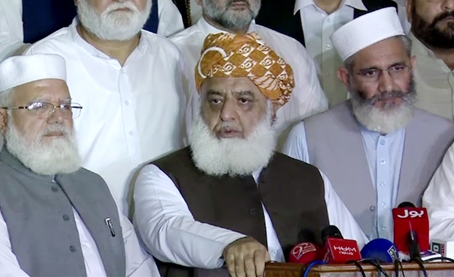 Public mandate looted in elections, says MMA chief Fazlur Rahman