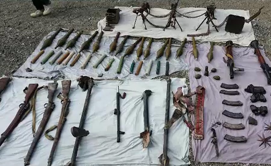 Security forces recover heavy ammunition from North Waziristan