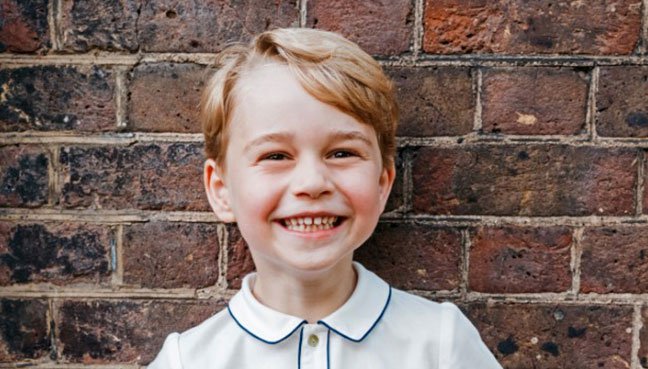 Britain's Prince George celebrates his fifth birthday