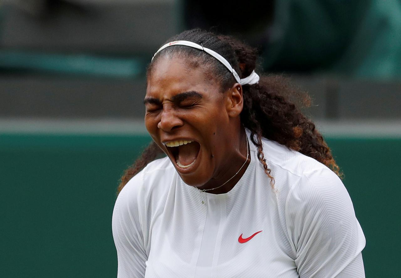 Super-Mom Serena into 10th Wimbledon final