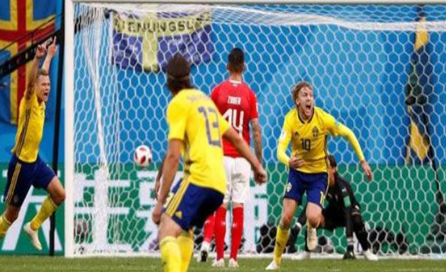 Sweden edge Switzerland 1-0 to reach World Cup quarter-finals
