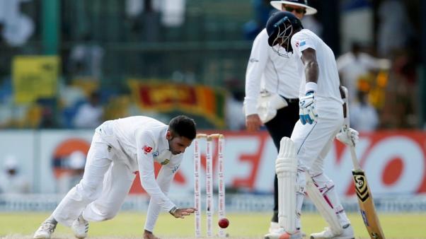 Sri Lanka reign in Colombo despite Maharaj milestone