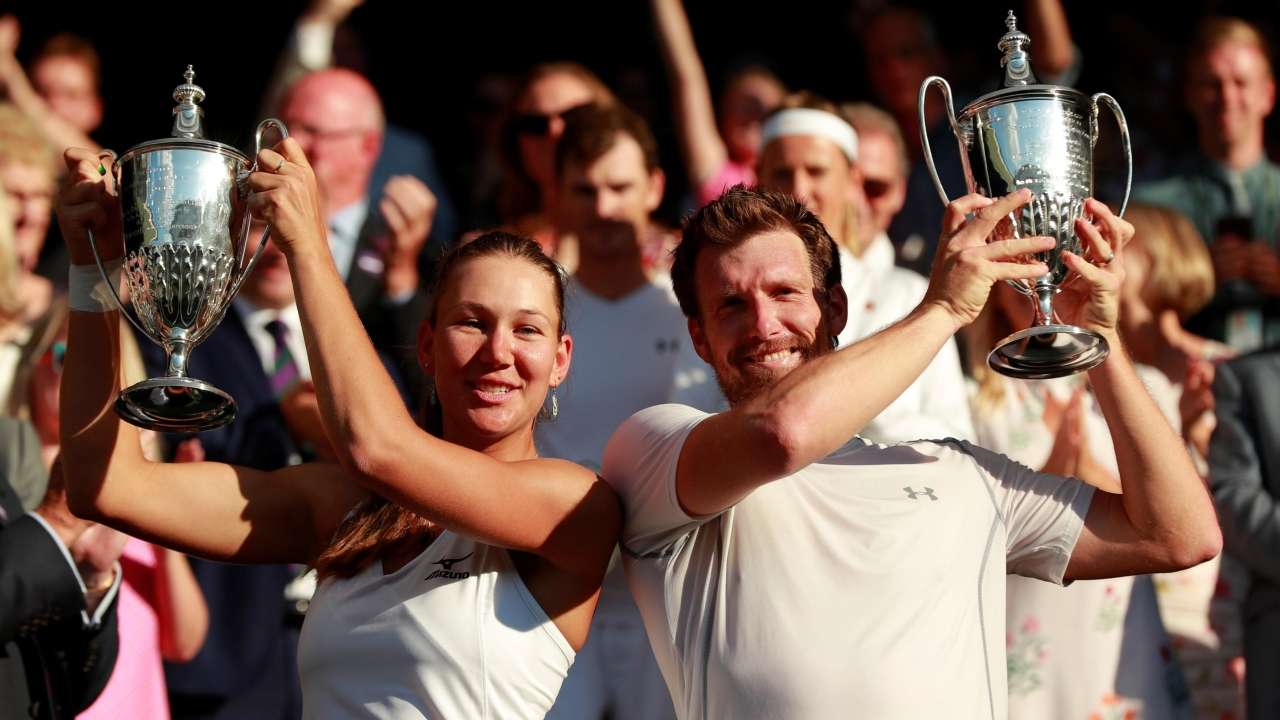 Peya and Melichar win mixed doubles title