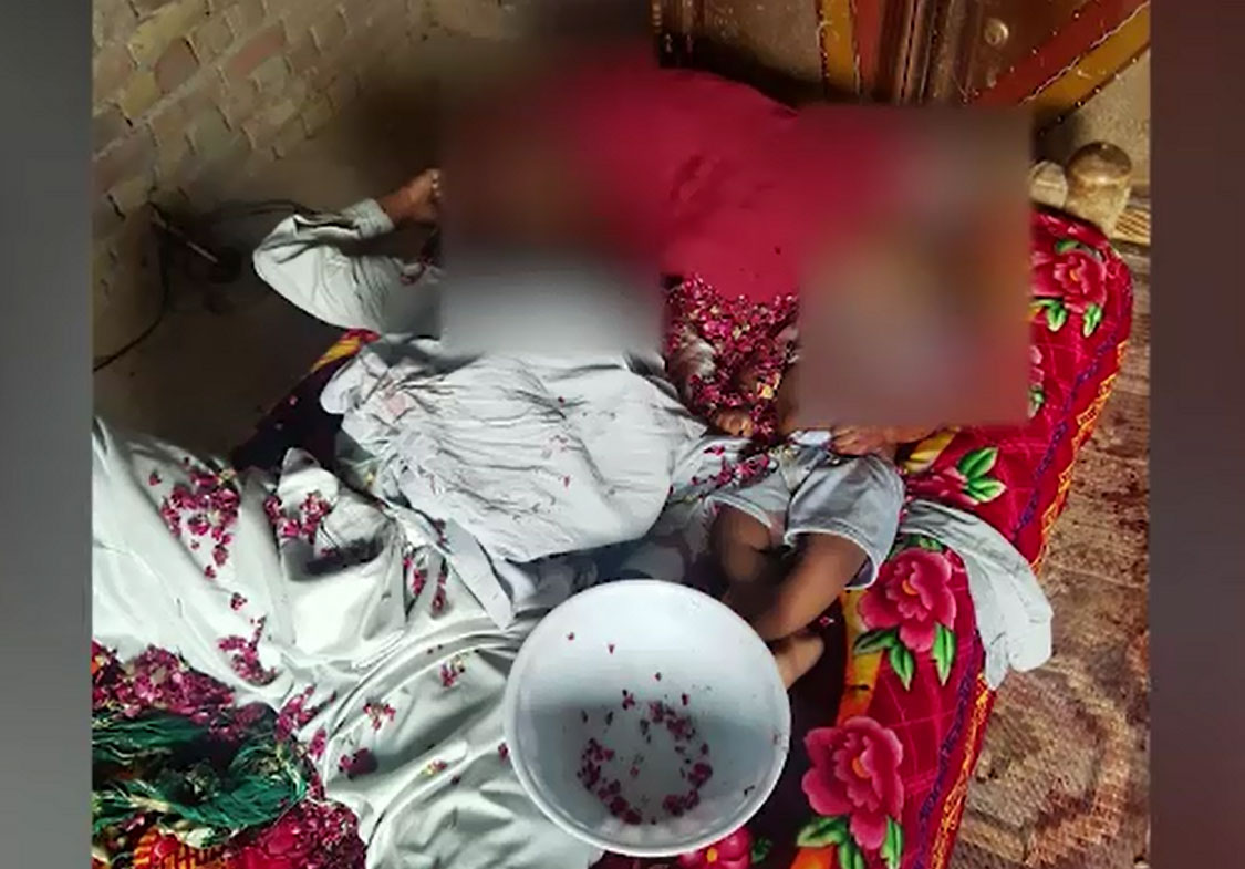 Woman kills husband, four children in Khushab