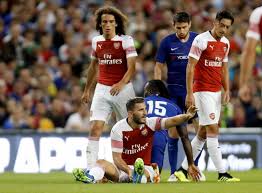 Arsenal's Kolasinac faces up to 10 weeks out with knee problem