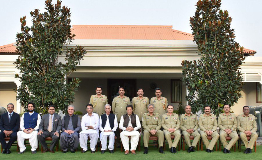 PM Imran visits GHQ, lauds Pak Army’s sacrifices in war against terrorism
