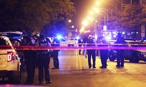 At least 40 shot and four killed in a night of Chicago gun violence