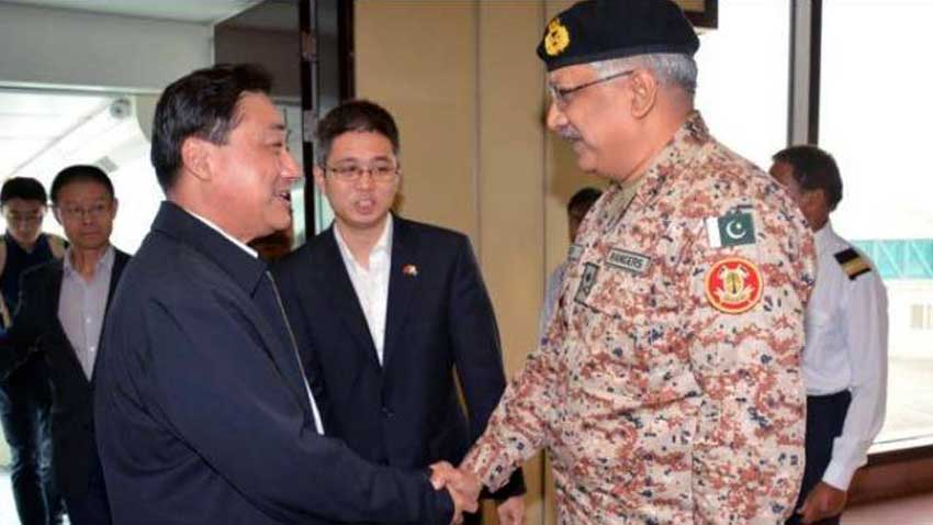 Chinese commander lauds Sindh Rangers for restoring peace in Karachi