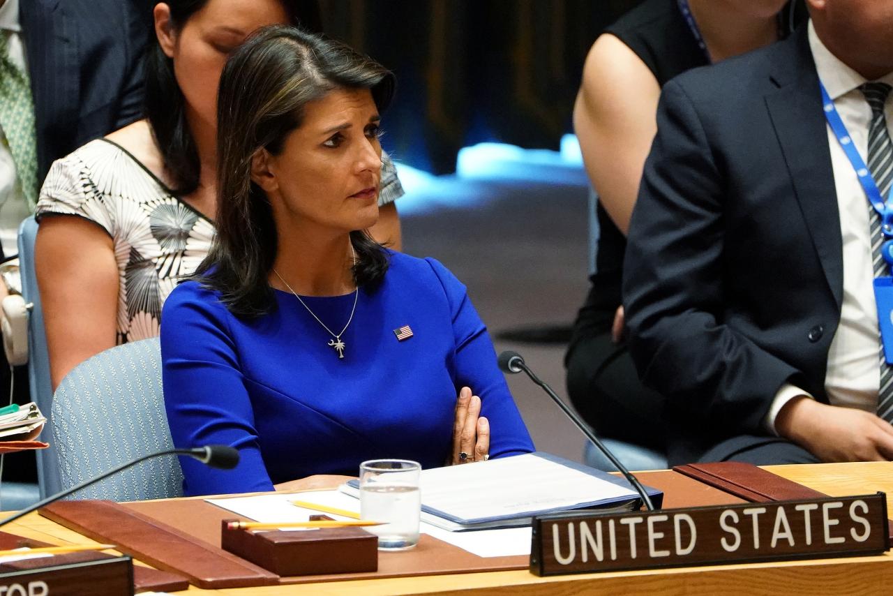 Haley says US Rohingya report 'consistent' with UN findings