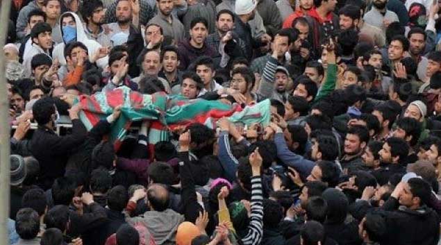Indian troops martyr another youth raising toll to four in Kashmir