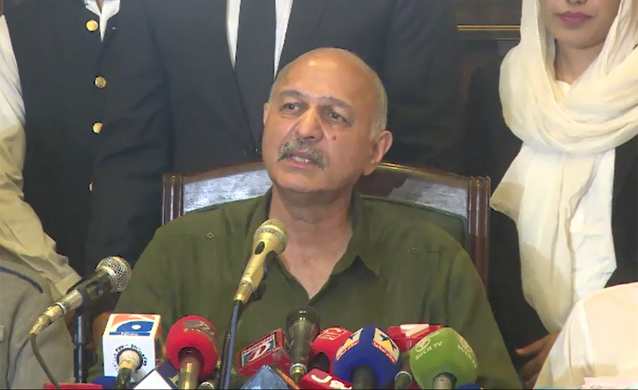 Mushahid Hussain terms PTI a test tube baby