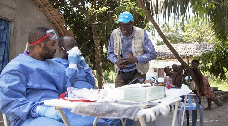 Congo Ebola vaccine teams set up fridges, 43 cases suspected