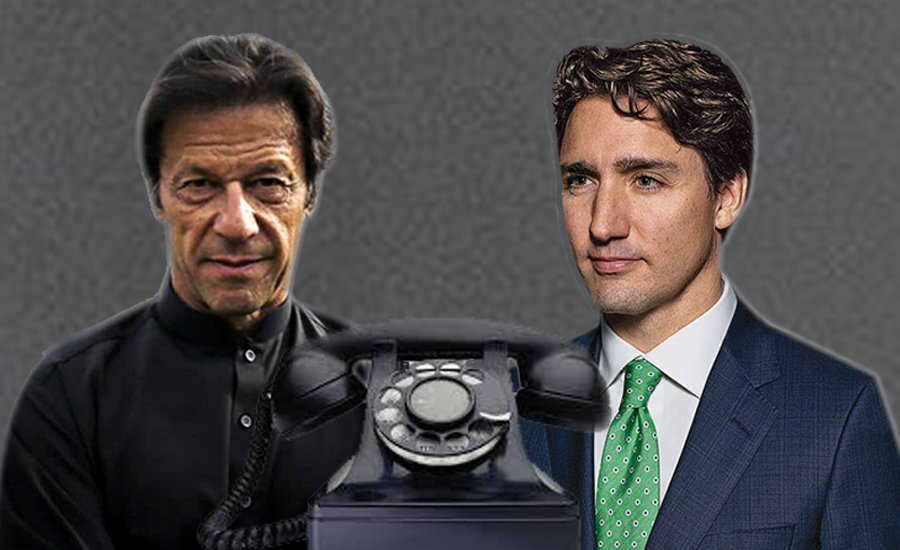 Canadian PM congratulates Imran Khan on assuming charge