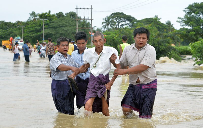 Myanmar dam breach floods 85 villages, drives thousands from homes