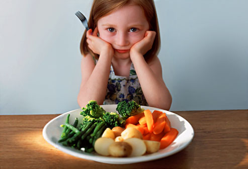 The right plate might nudge kids to eat more veggies