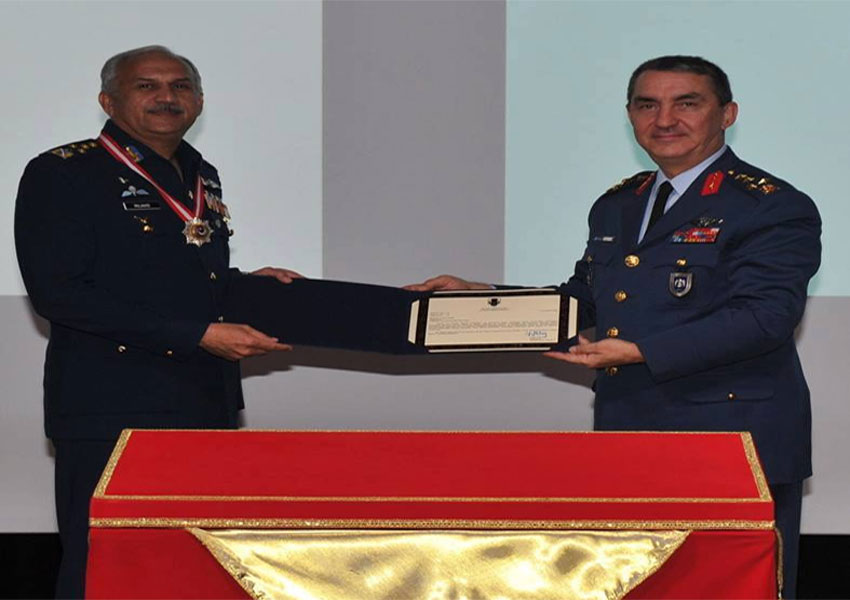 PAF air chief honoured with Turkish Legion of Merit award
