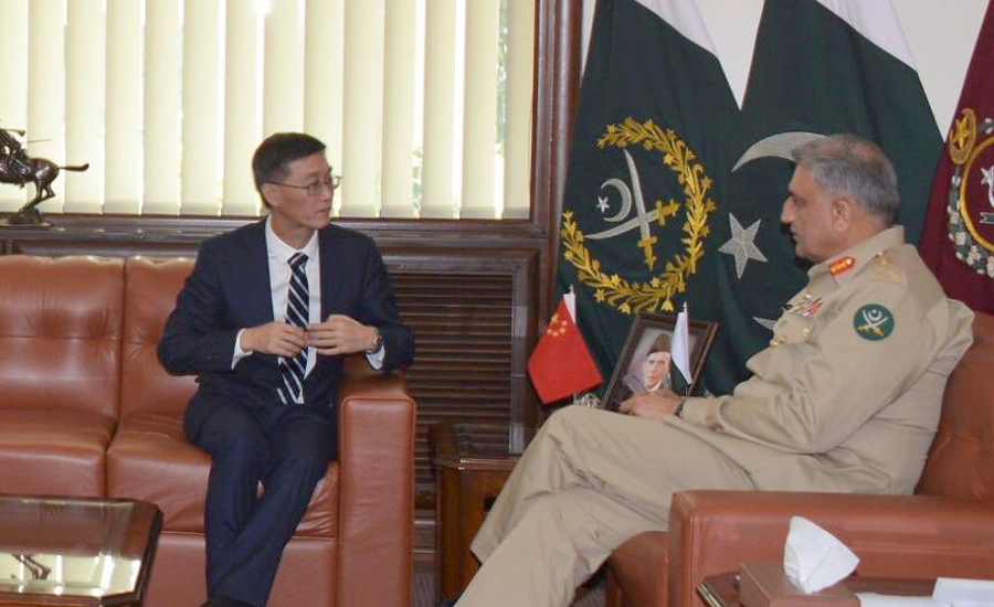 No compromise on CPEC security, COAS tells Chinese envoy