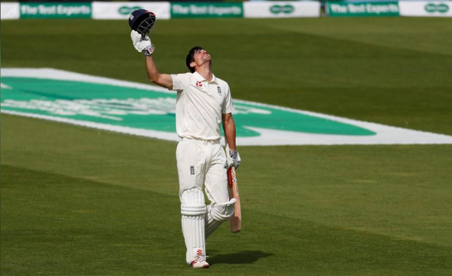 Cook reaches farewell century as England dominate in 5th Test