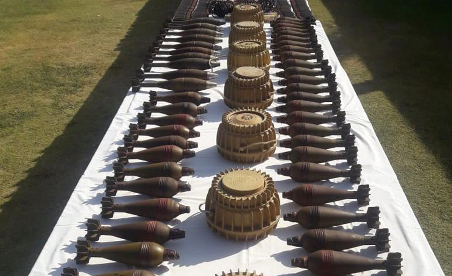 Arms, ammunition cache recovered during Kahan IBO