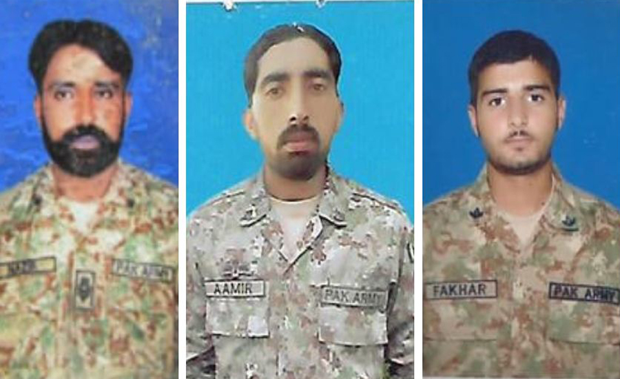 Three soldiers martyred, 4 terrorists killed in North Waziristan IBO: ISPR