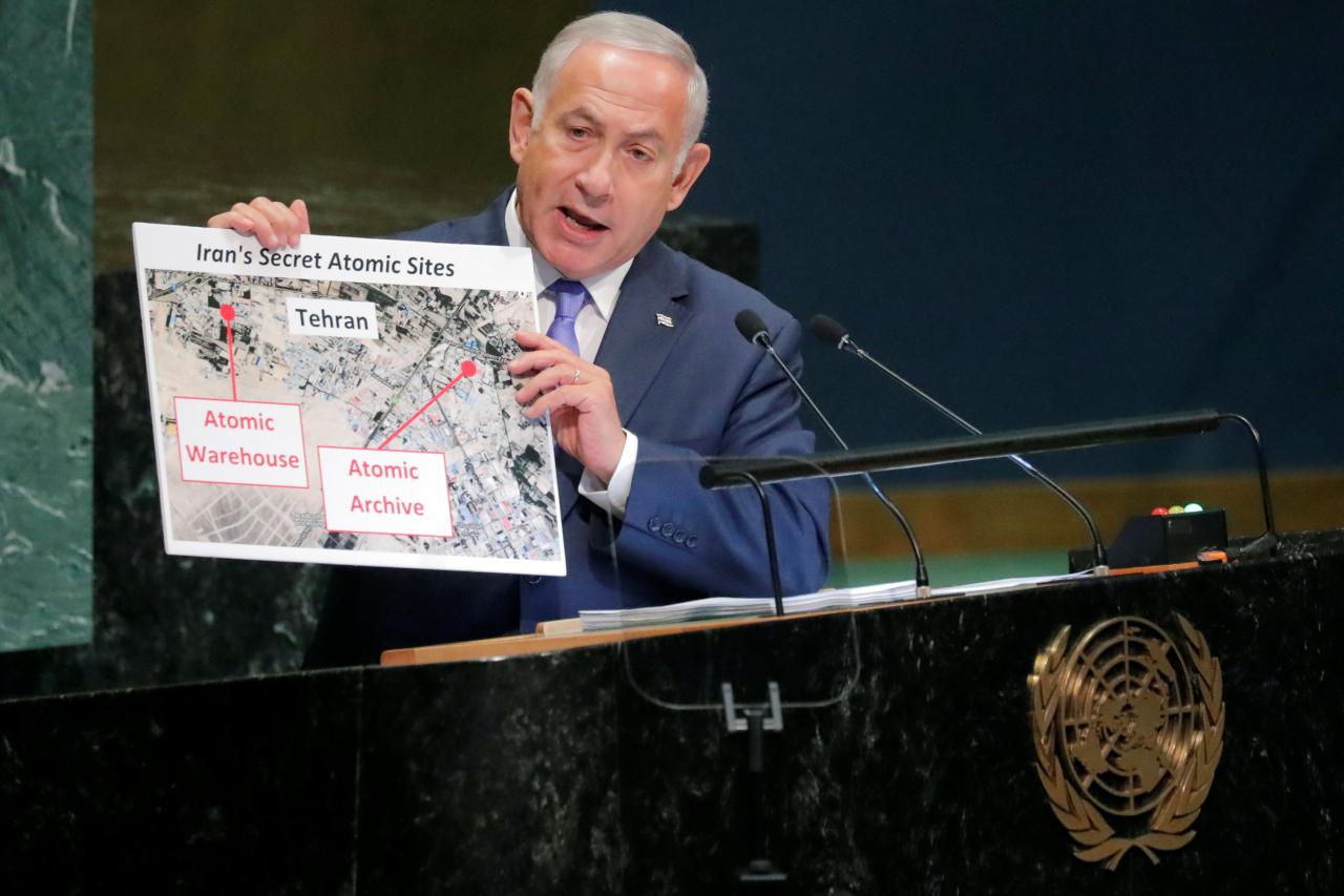 Israeli PM claims secret Iranian nuclear site