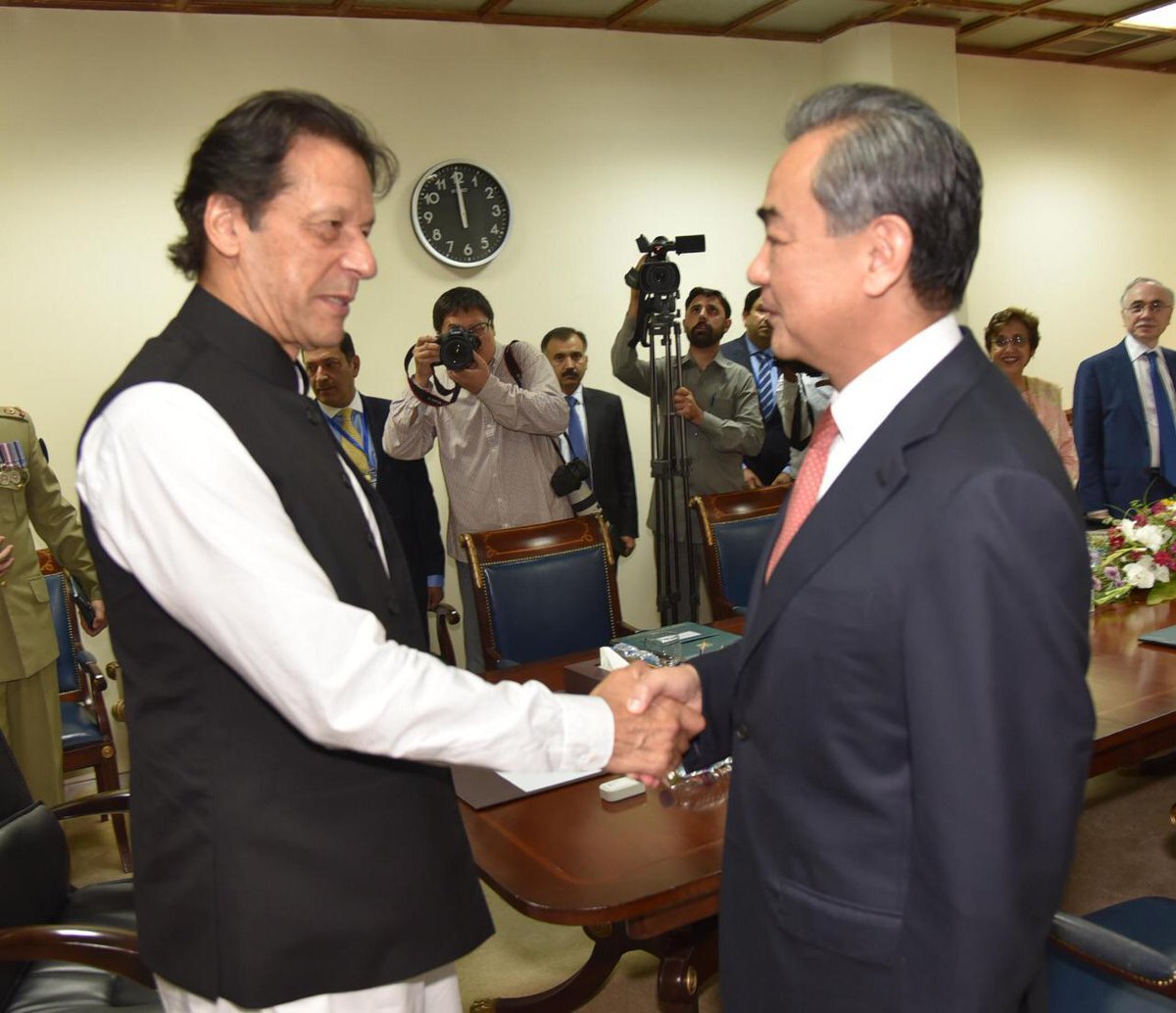 PM, Chinese FM Wang Yi discuss bilateral relations