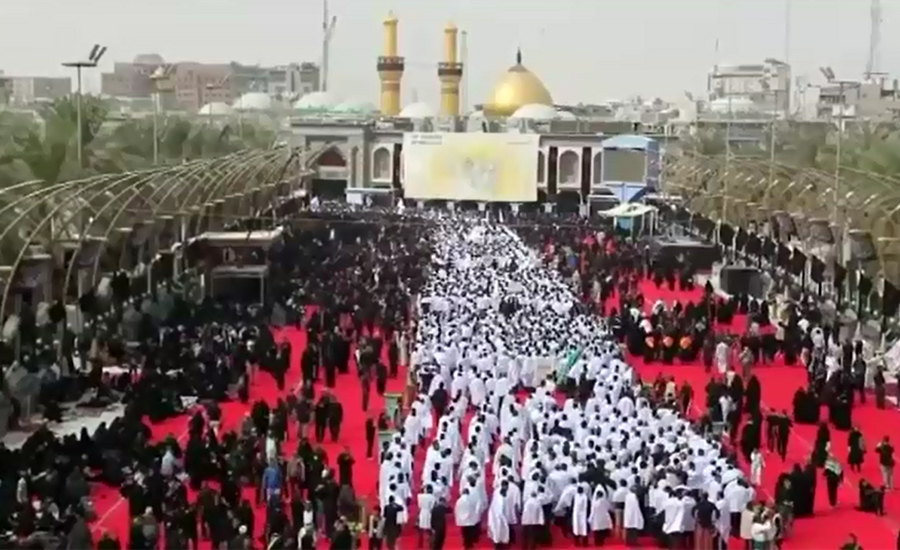 Millions of mourners express suffering in Ashura ritual in Kerbala