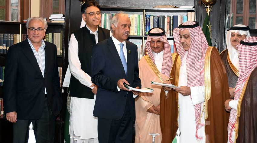 Pakistan, KSA sign MoUs for grant projects in AJK, KP