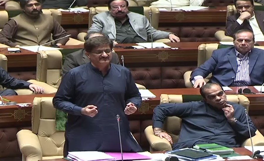 Sindh CM apologises on behalf of PPP’s members for mudslinging
