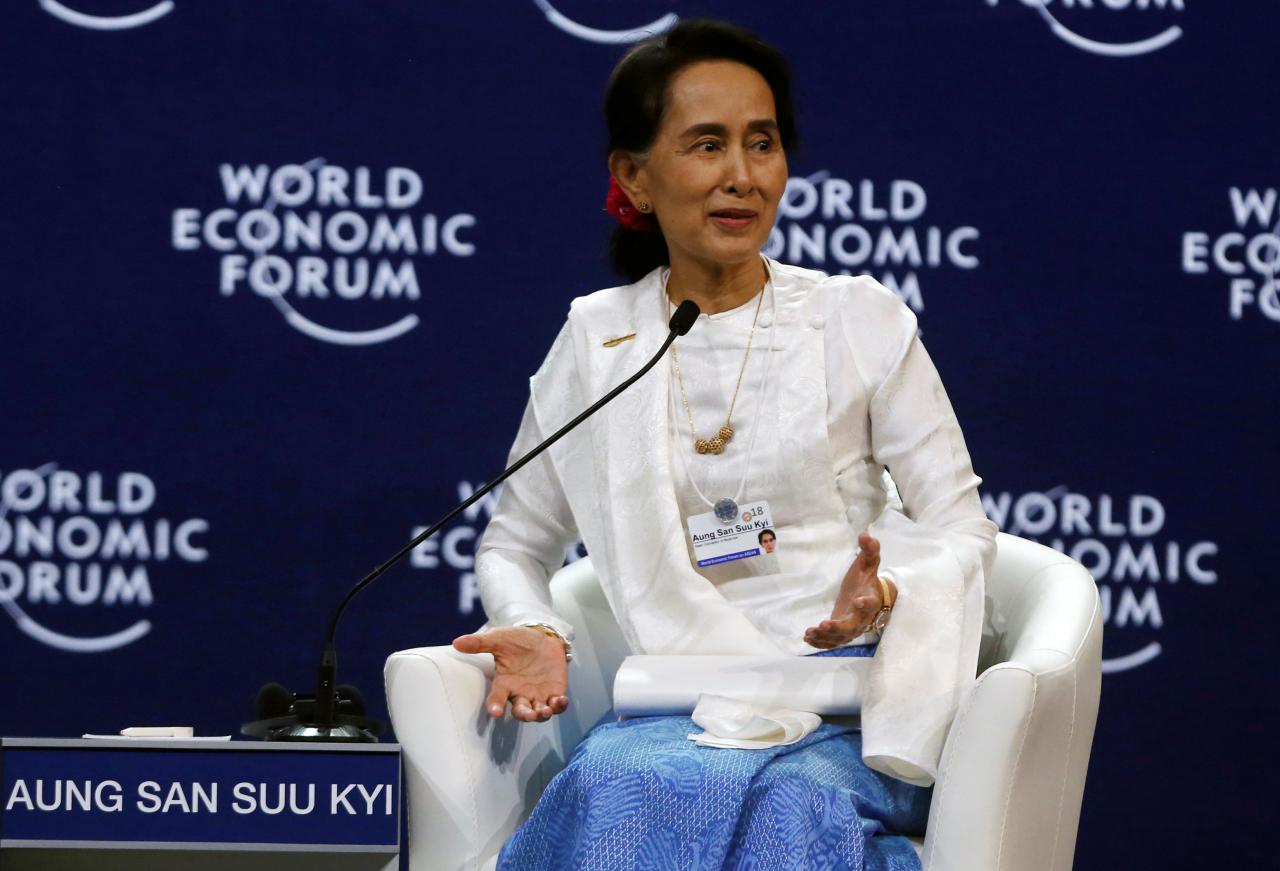 Myanmar's Suu Kyi says jailed Reuters journalists can appeal verdict