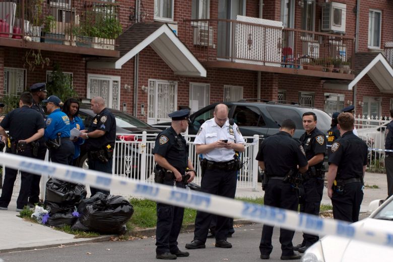 Three infants, two adults stabbed at New York City daycare centre