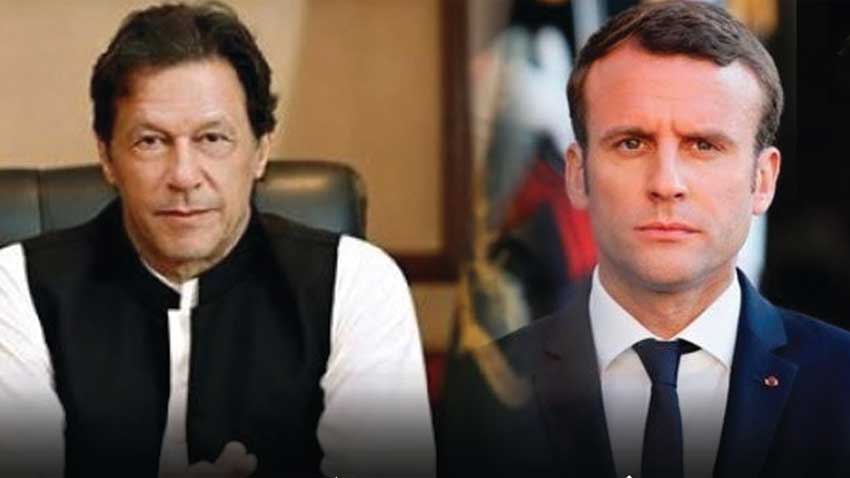 French president phones PM, lauds Pakistan’s war against terrorism