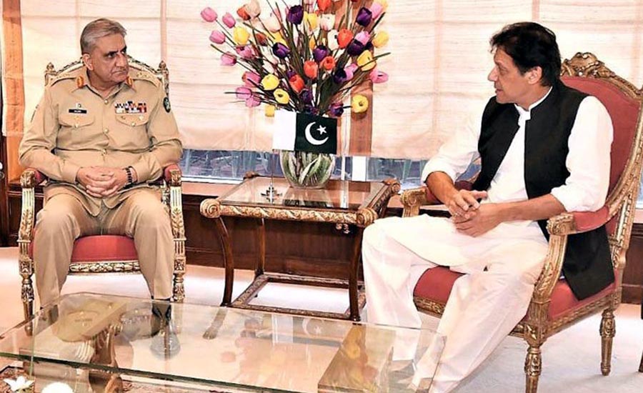 PM Imran Khan, COAS Qamar Bajwa discuss regional peace