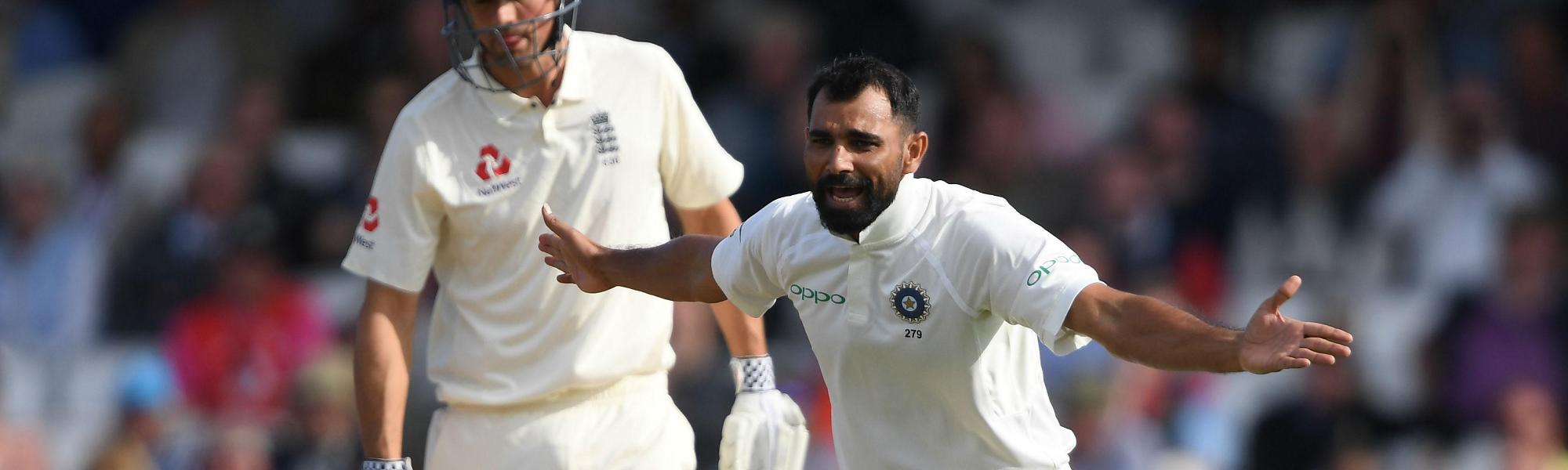 'Wickets depend on luck sometimes': Mohammed Shami