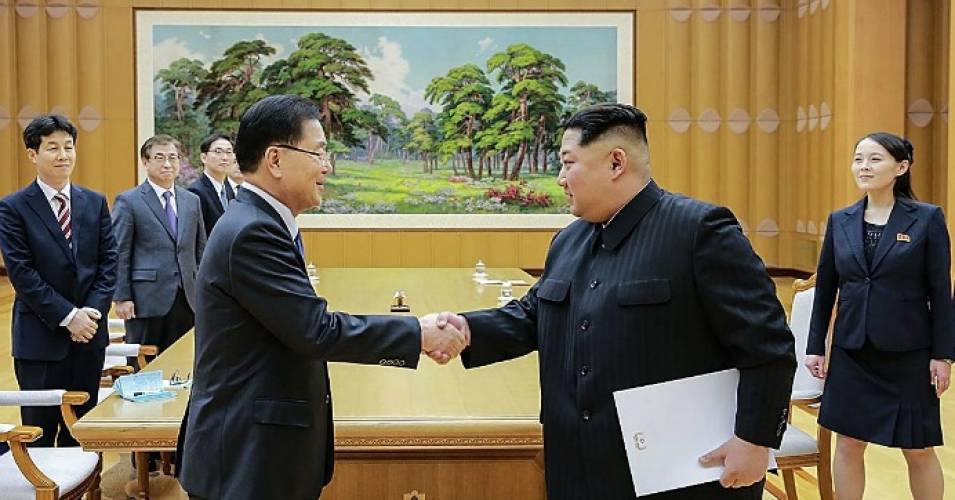 South Korean envoys en route to North Korea as denuclearisation talks stall