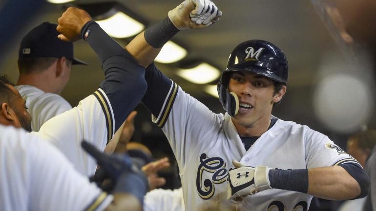 Baseball outfielder Yelich becomes 5th to hit for two cycles in season