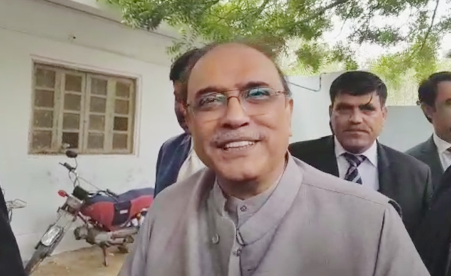Asif Zardari submits surety bonds after bail from banking court