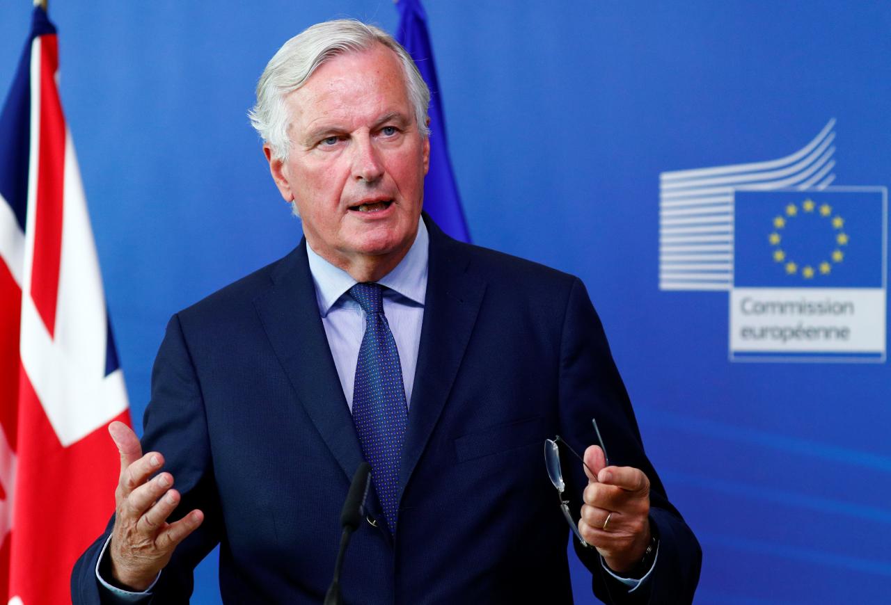 EU-Britain customs union deal would prevent disruption: Barnier