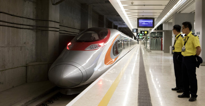 Hong Kong bullet train signals high-speed integration with China