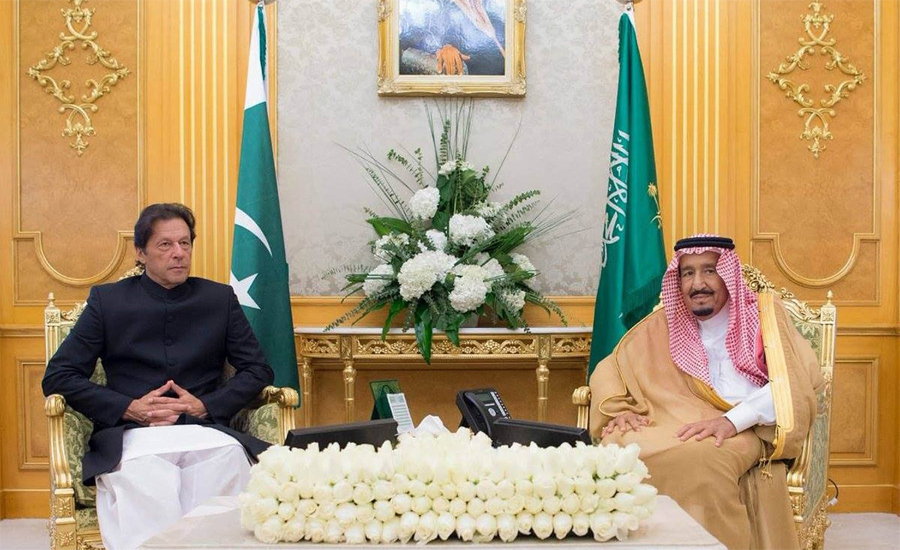 PM Imran Khan, Saudi King Salman discuss ways to cement bilateral ties